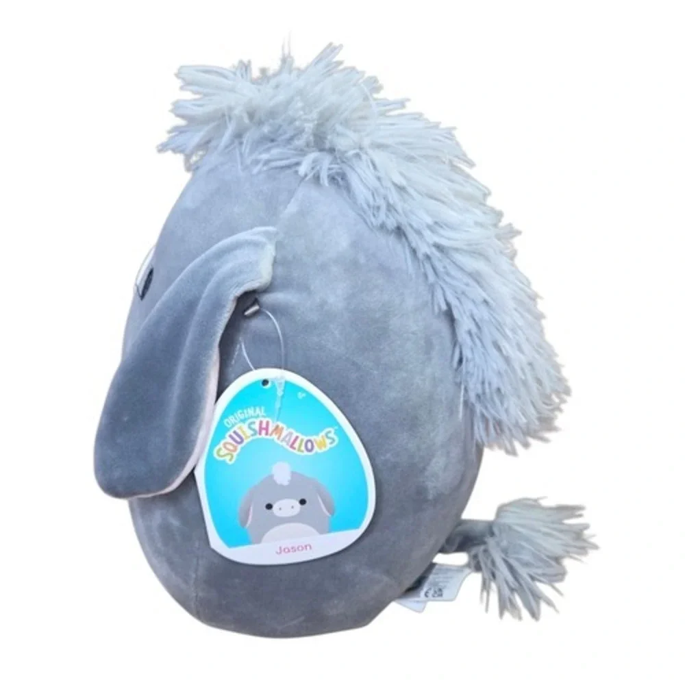 Kellytoy Squishmallows Jason Donkey 12